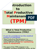 An Introduction to Total Productive Maintenance (TPM