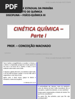 Cinética Quimica Parte 1a