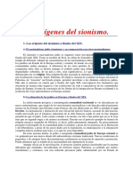 Origenes Del Sionismo PDF