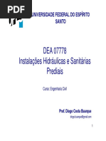 Unidade 1 c3a1gua Fria Dimensionamento