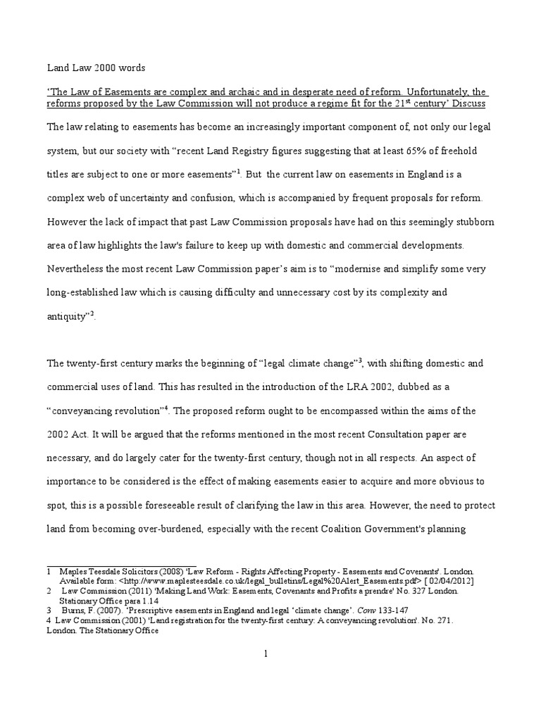 Easement rights picture