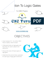 CSEC Physics Review - Introduction To Logic Gates