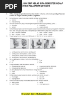 Contoh Contoh Soal Ukk Kimia Kelas 11 Semester 2