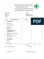 Formulir Pemeriksaan Laboratorium