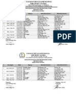 Hadwal Ujian Kenaikan Kelas