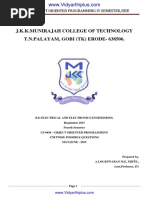 Cs6456_oop 4th Semester Eee