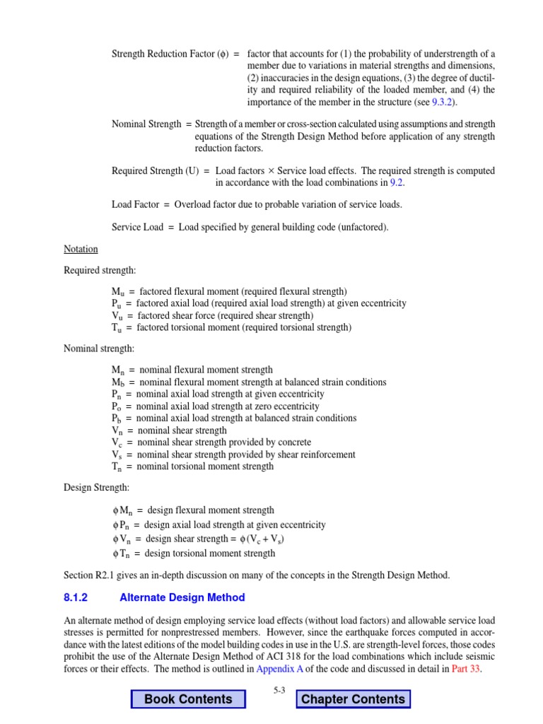Book Contents Chapter Contents: 8.1.2 Alternate Design Method | PDF ...