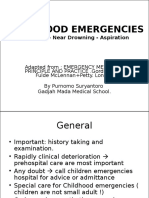 Chilhood Emergency, Choking, Near Drawning, and Aspiration - Prof - Dr. Purnomo Suryantoro, DTM&H, PH.D., S.an