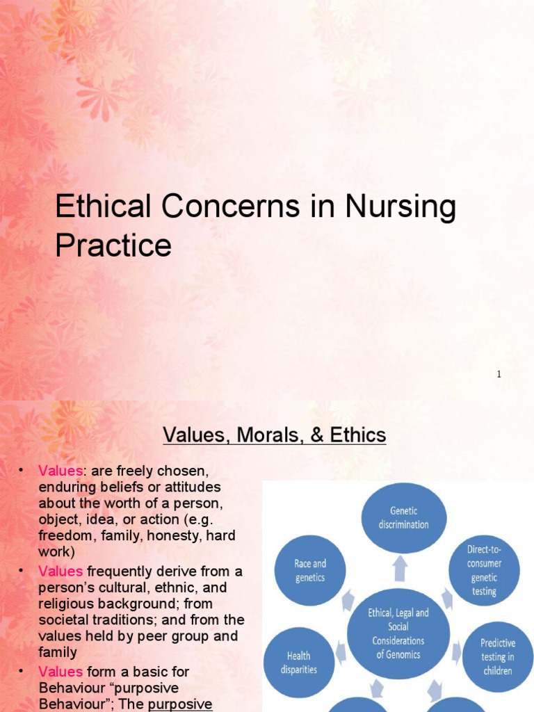 Ethical Concerns in Nursing Practice | PDF | Value (Ethics) | Autonomy