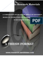 A Comparative Study On The Effects of Different Modes of Instruction On Academic Achievement in Secondary Schools