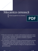 Mecanica Cerească