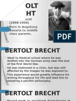 Mother Courage Brecht
