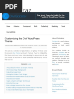 Download Customizing the Divi WordPress Theme - Calcatraz by BobexStojanovic SN313533547 doc pdf