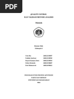 Download 189968_Kelompok 2 Farmasi Industri - Quality Control Dan Validasi Metode Analisis by Octa Ria SN313534615 doc pdf