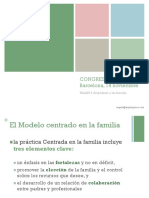 Empoderar familias modelo centrado