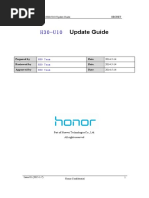 Honor H30-U10 V100R001C432B109 Upgrade Guideline