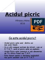 Acidul Picric - Hirtescu Adina XIB