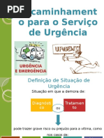 Encaminhamento Para o Serviço de Urgência