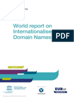 IDN World Report 2014 by Eurid 