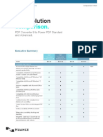 Power PDF PDF 8 Family Comparison Chart