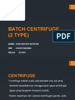 Batch Centrifuge (2 Type)