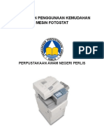 Peraturan Penggunaan Kemudahan Mesin Fotostat