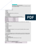 Ejemplo Prueba Saber de Matematicas