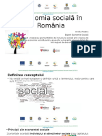 Economia Socială În România Prezentare 