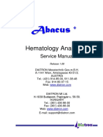 Abacus Plus Hematology Analyzer - Service manual.pdf