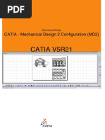 Catia V5R21: CATIA - Mechanical Design 2 Configuration (MD2)