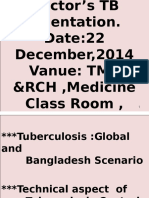 Doctor's TB Orientation TMSS, Bogra, 22!12!2014