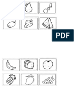 3nov Fruits Worksheet-Bingo