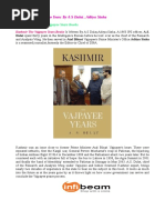 Download Kashmir the Vajpayee Years by a s Dulat Aditya Sinhapdf by Anonymous V2tyPaL SN313560213 doc pdf