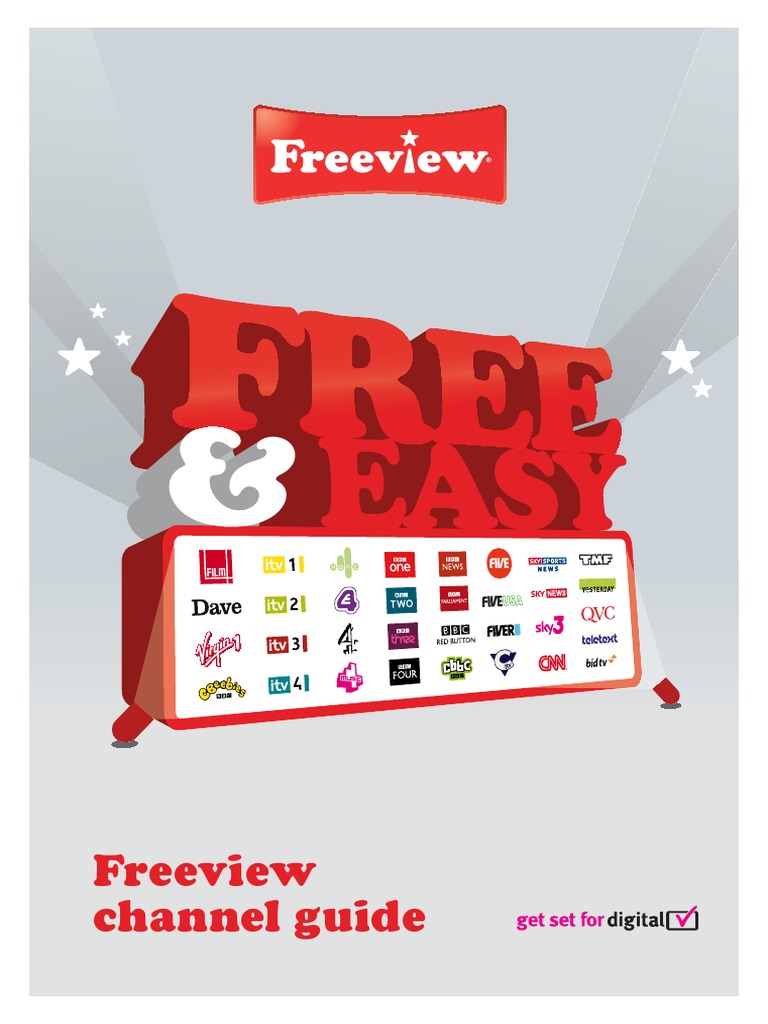 Freeview Channel Guide Aug08 | Bbc | Television Broadcasting Companies ...