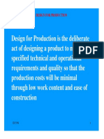 Design For Production