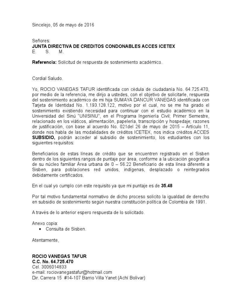 Carta Para Cuota de Sostenimiento (1)