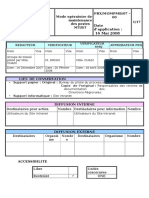 Mode Opératoire de Maintenance Des Postes MT BT