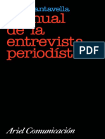 Documento, Manual de La Entrevista PDF