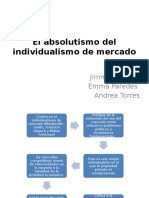 El Absolutismo Del Individualismo de Mercado