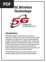 5G Wireless Technology