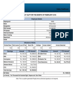 Payslip For Feb