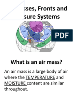 Air Masses Fronts and Pressure System Presentation