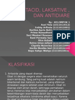 Antacid, Laksative, Dan Antidiare