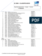 Primeiro Período 2009.1 Agronomia UFPI