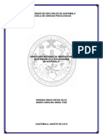 Instituciones Que Manejan Discapacidad en Guatemala