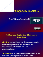 A Constituição Da Matéria