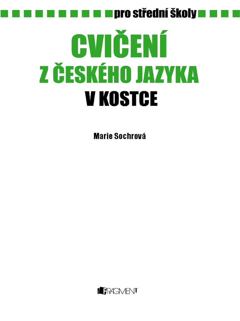 čeština pro cizince pdf online