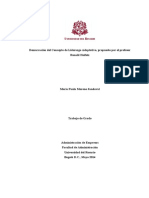 Demarcación Del Concepto de Liderazgo Adaptativo, Propuesto Por El Profesor