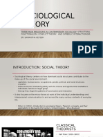 Sociological Theory 2