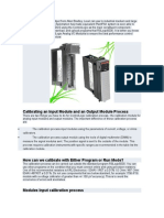 Calibracion - Modulos Analogicos PLC